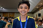 Ouro, prata e bronze na OPM. Parabéns, alunos do Objetivo!