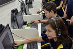 Pesquisar, estudar e programar: alunos do 7º ano do Colégio Objetivo criam games educativos