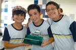 Ouro, prata e bronze no Torneio Juvenil de Robótica