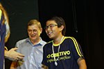 Cerimônias premiam alunos medalhistas nas olimpíadas de Astronomia, Informática e Robótica
