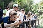 Dia de pesquisa científica no zoológico de biomas