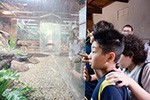 Dia de pesquisa científica no zoológico de biomas
