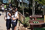 Dia de pesquisa científica no zoológico de biomas