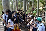 Dia de pesquisa científica no zoológico de biomas