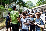 Dia de pesquisa científica no zoológico de biomas