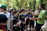 Dia de pesquisa científica no zoológico de biomas