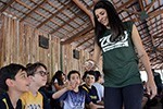 Dia de pesquisa científica no zoológico de biomas