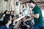 Dia de pesquisa científica no zoológico de biomas