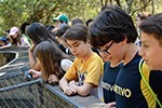Dia de pesquisa científica no zoológico de biomas