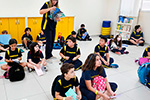 Alunos do Ensino Fundamental participam de aulas especiais preparatórias para a OBA