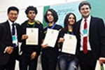 Alunos do Objetivo representam o Brasil na  Olimpíada de Ciências Júnior Americana
