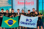 OBJETIVO TRAZ OURO E BRONZE DO MAIOR TORNEIO MUNDIAL DE ROBÓTICA
