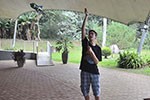 Dia de experiências inusitadas na Mostra Brasileira de Foguetes