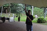 Dia de experiências inusitadas na Mostra Brasileira de Foguetes