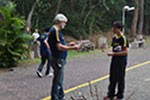 Dia de experiências inusitadas na Mostra Brasileira de Foguetes