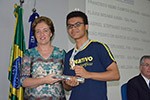 46 medalhas na OPF: Gabriel Telles, melhor nota do Ensino Fundamental e trófeu O Gabaritador
