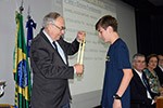 46 medalhas na OPF: Gabriel Telles, melhor nota do Ensino Fundamental e trófeu O Gabaritador