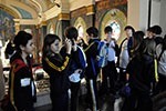 Nas ruas de SP,  alunos conhecem as culturas que influenciaram o mundo medieval
