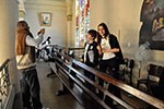Nas ruas de SP,  alunos conhecem as culturas que influenciaram o mundo medieval