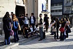 Nas ruas de SP,  alunos conhecem as culturas que influenciaram o mundo medieval