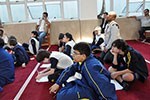 Nas ruas de SP,  alunos conhecem as culturas que influenciaram o mundo medieval