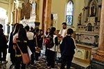 Nas ruas de SP,  alunos conhecem as culturas que influenciaram o mundo medieval