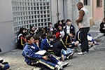 Nas ruas de SP,  alunos conhecem as culturas que influenciaram o mundo medieval