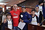 Nas ruas de SP,  alunos conhecem as culturas que influenciaram o mundo medieval