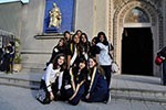 Nas ruas de SP,  alunos conhecem as culturas que influenciaram o mundo medieval
