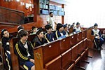 Nas ruas de SP,  alunos conhecem as culturas que influenciaram o mundo medieval