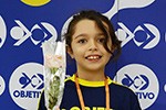 Cerimônia de premiação dos alunos do Objetivo medalhistas na OBA, na OBR e na OBI
