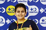 Cerimônia de premiação dos alunos do Objetivo medalhistas na OBA, na OBR e na OBI