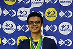 Cerimônia de premiação dos alunos do Objetivo medalhistas na OBA, na OBR e na OBI