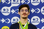 Cerimônia de premiação dos alunos do Objetivo medalhistas na OBA, na OBR e na OBI