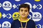 Cerimônia de premiação dos alunos do Objetivo medalhistas na OBA, na OBR e na OBI