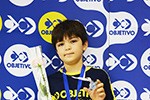 Cerimônia de premiação dos alunos do Objetivo medalhistas na OBA, na OBR e na OBI