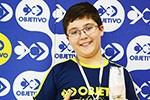 Cerimônia de premiação dos alunos do Objetivo medalhistas na OBA, na OBR e na OBI