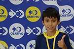 Cerimônia de premiação dos alunos do Objetivo medalhistas na OBA, na OBR e na OBI
