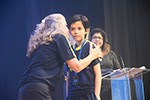 Cerimônia de premiação dos alunos do Objetivo medalhistas na OBA, na OBR e na OBI