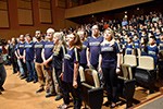 Cerimônia de premiação dos alunos do Objetivo medalhistas na OBA, na OBR e na OBI