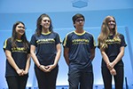 Cerimônia de premiação dos alunos do Objetivo medalhistas na OBA, na OBR e na OBI