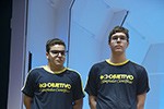 Cerimônia de premiação dos alunos do Objetivo medalhistas na OBA, na OBR e na OBI