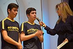 Cerimônia de premiação dos alunos do Objetivo medalhistas na OBA, na OBR e na OBI
