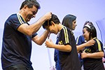 Cerimônia de premiação dos alunos do Objetivo medalhistas na OBA, na OBR e na OBI