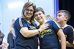 Cerimônia de premiação dos alunos do Objetivo medalhistas na OBA, na OBR e na OBI