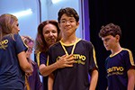 Cerimônia de premiação dos alunos do Objetivo medalhistas na OBA, na OBR e na OBI