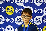 Cerimônia de premiação dos alunos do Objetivo medalhistas na OBA, na OBR e na OBI