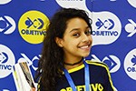 Cerimônia de premiação dos alunos do Objetivo medalhistas na OBA, na OBR e na OBI