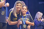 Cerimônia de premiação dos alunos do Objetivo medalhistas na OBA, na OBR e na OBI