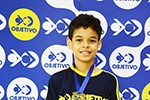Cerimônia de premiação dos alunos do Objetivo medalhistas na OBA, na OBR e na OBI